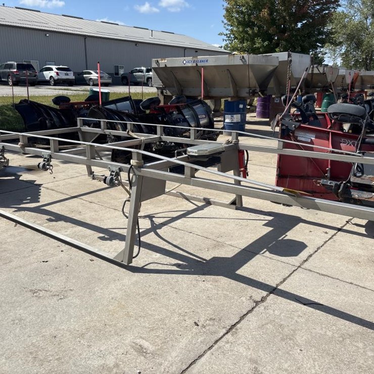 #5055 • Homemade Aluminum Truck Ladder Rack