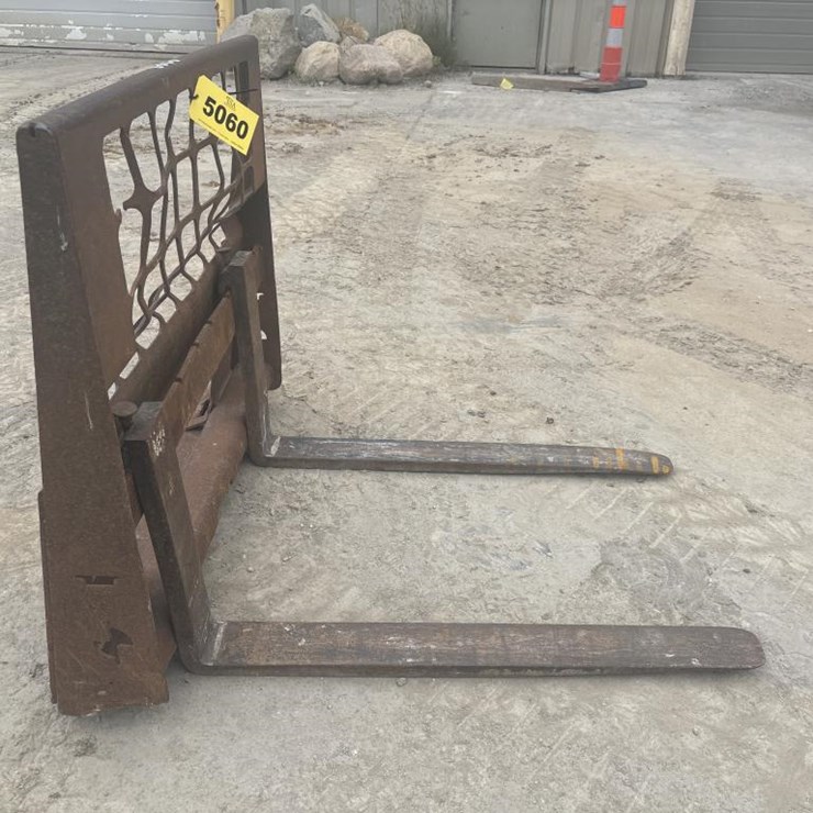 #5060 • Approx 40" Bobcat Skid Steer Forks
