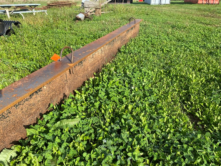 #1635-•-15'-steel-i-beam-with-lift-hooks-image-3