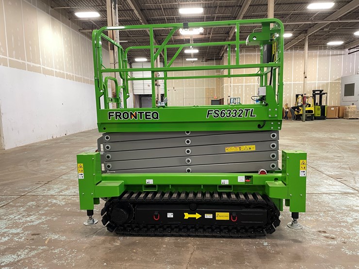 #5551-•-fronteq-fs6332tl-track-drive-scissor-lift-with-outriggers-image-4