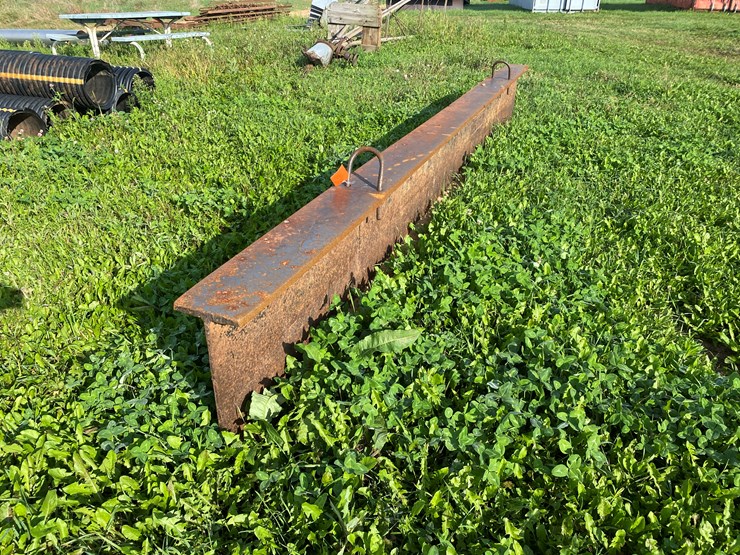 #1635-•-15'-steel-i-beam-with-lift-hooks-image-2