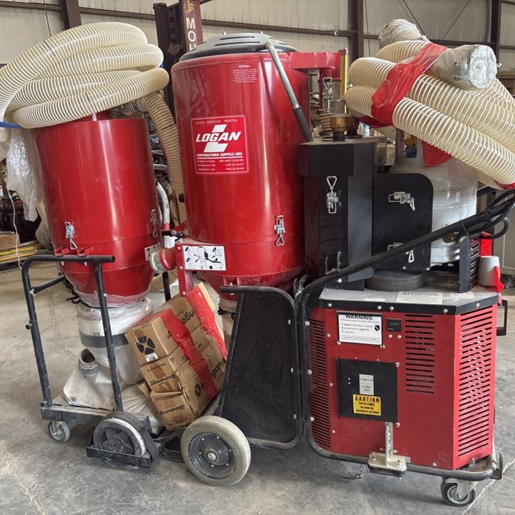 #5091 • Husqvarna T8600 Hepa Vacuum W/ C5500 Separator