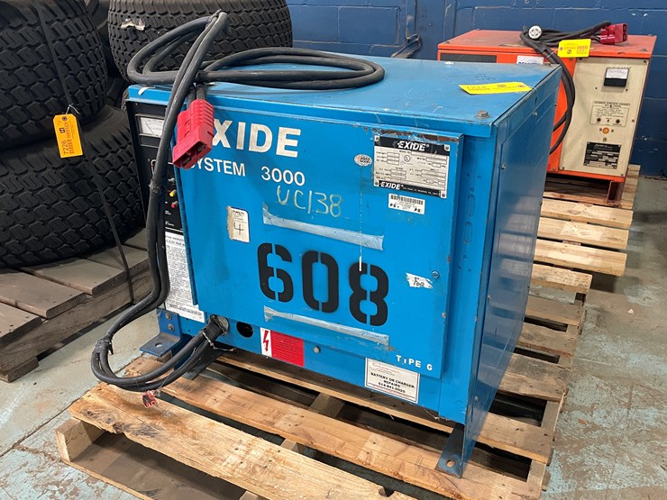 #7224-•-exide-system-3000-forklift-battery-charger-image-1