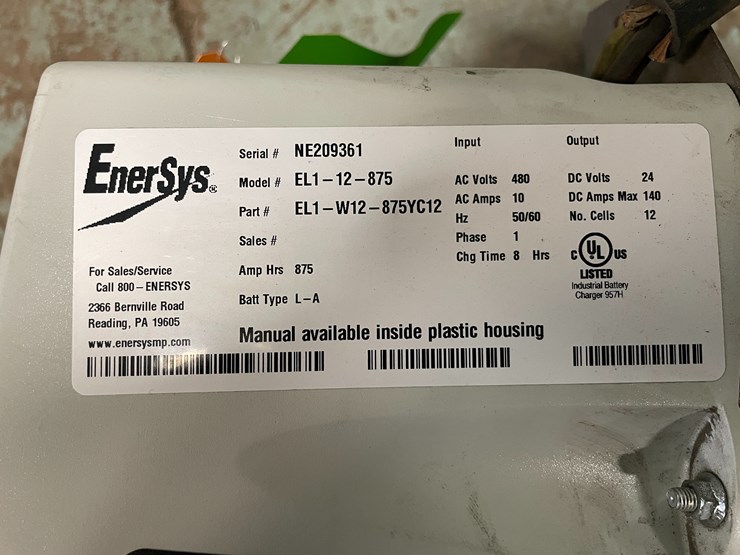 #7222-•-enersys-12-cell-battery-charger-image-8