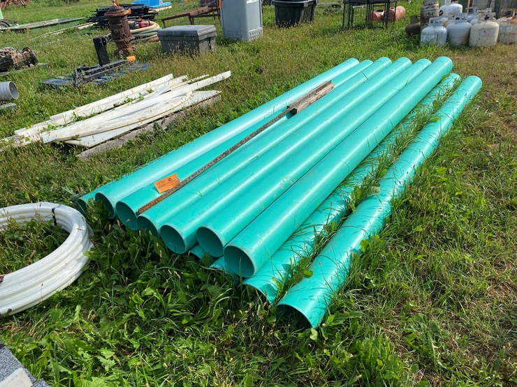 #1670-•-pile-of-6"-pvc-sewer-pipe-image-1