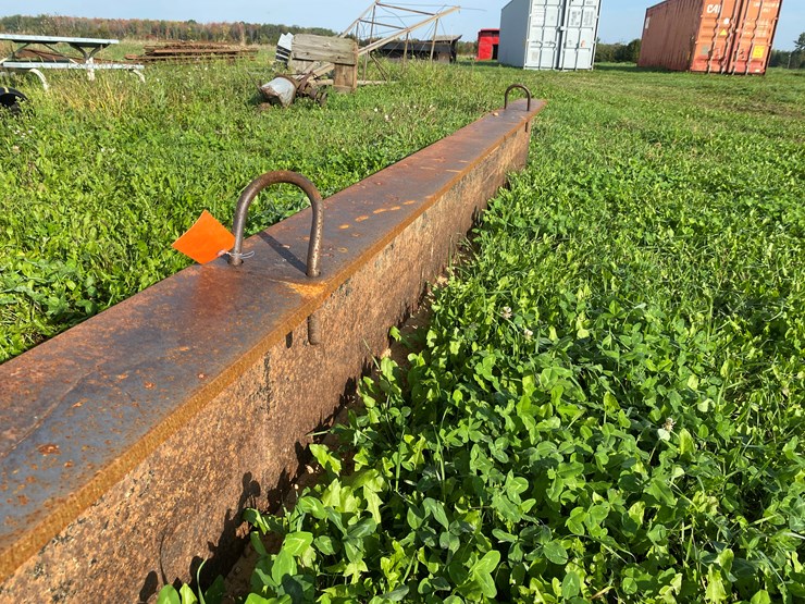 #1635-•-15'-steel-i-beam-with-lift-hooks-image-4