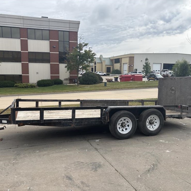 #5078 • 2007 R & W 18' Utility Trailer