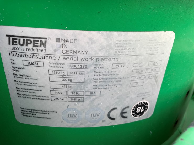 #5501-•-2017-teupen-tl92sj-track-drive-aerial-work-platform-image-25