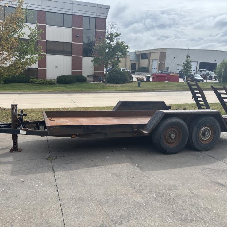 #5076 • 2007 Homemade 16' Utility Trailer