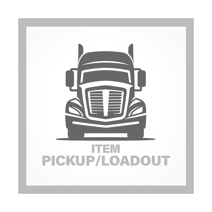 #3 • ITEM PICK-UP/LOADOUT DATES & TERMS
