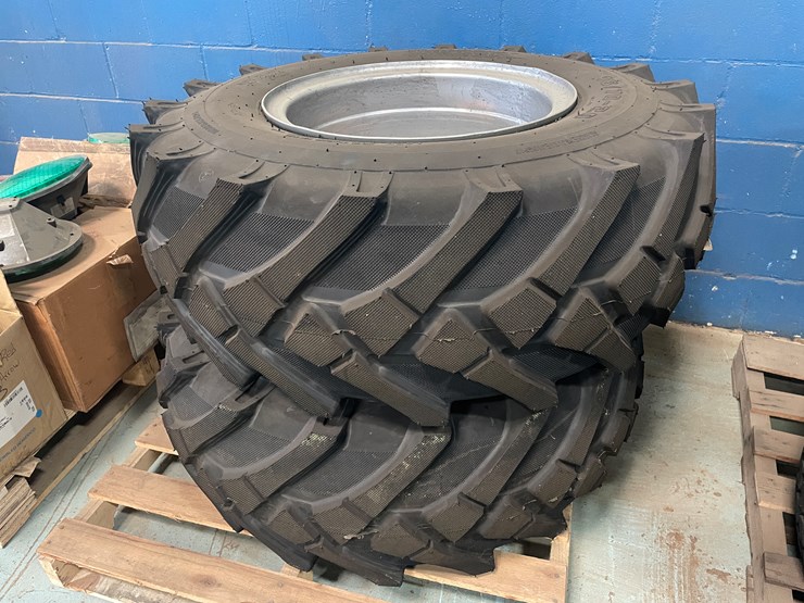 #7227-•-(2)-top-faith-tires-on-6-bolt-rims-image-1