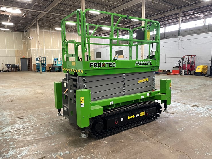 #5551-•-fronteq-fs6332tl-track-drive-scissor-lift-with-outriggers-image-5