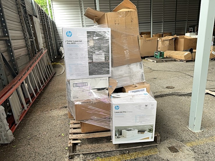 lot#--pallet-of-assorted-printers-monitors-and-projectors-image-3