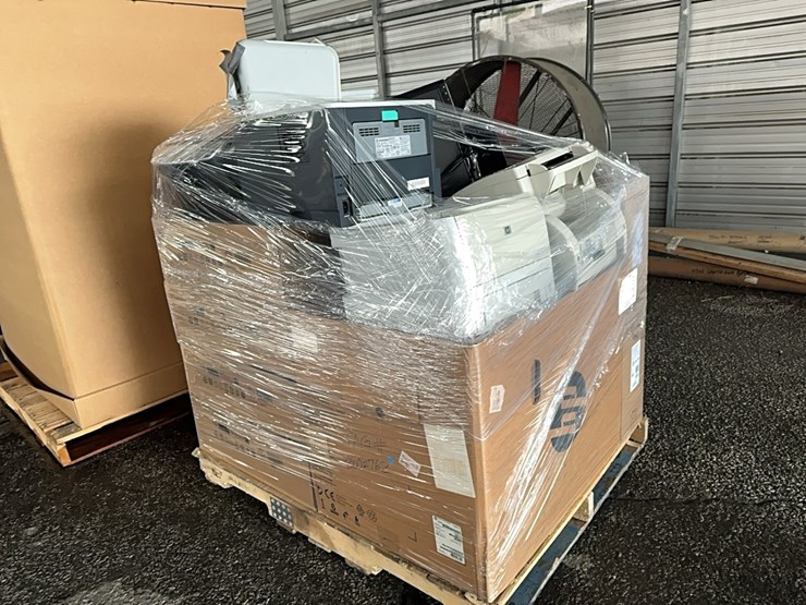 lot#--pallet-of-assorted-printers-and-monitors-image-1