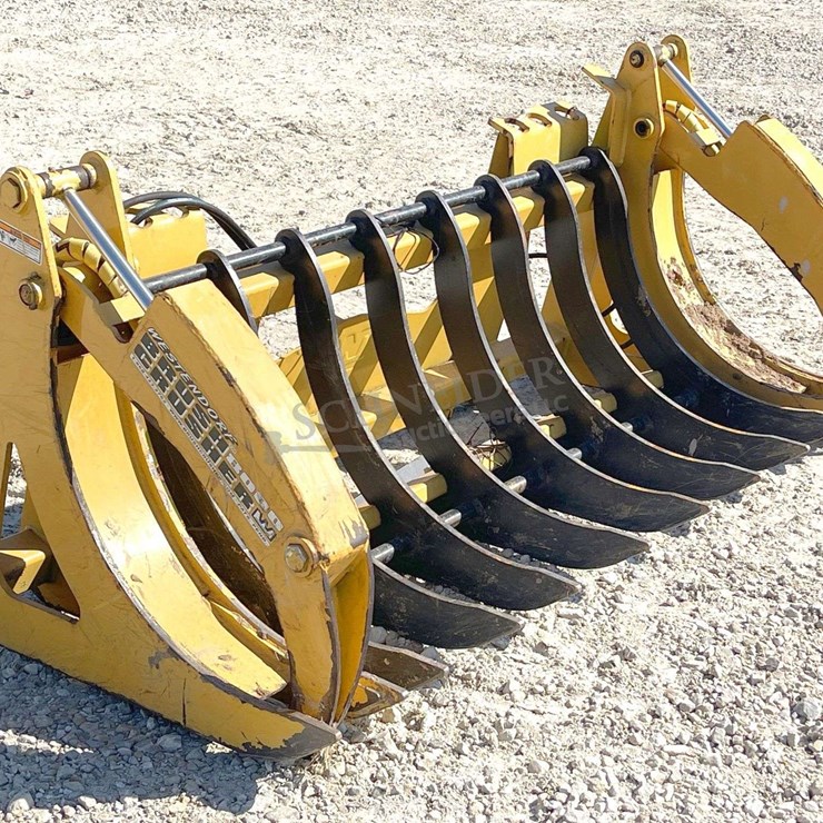 Westendorf Brush Crusher 8000 skid steer brush grapple, from the estate of Dr. Ken Buchmann