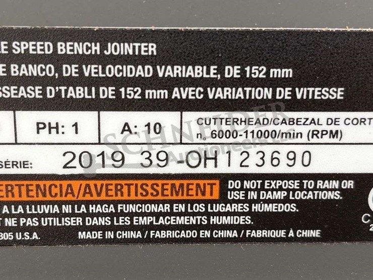 porter-cable-6"-jointer-on-stand-image-7