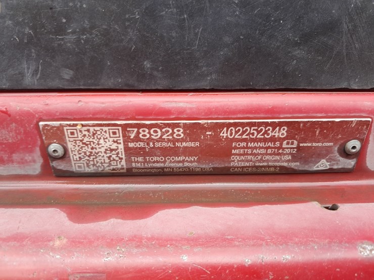 lot#--toro-ultra-elite-72-lawn-mower-image-8