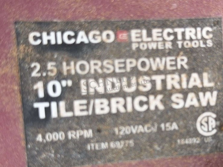 chicago-electric-10"-tile-&-brick-saw-on-stand-image-3