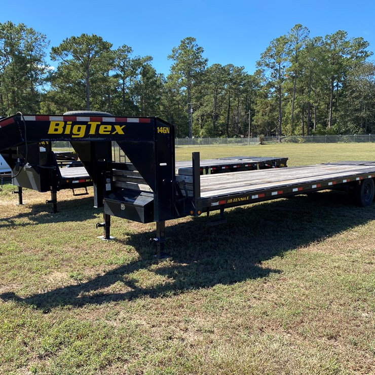 #21 • #119 • BigTex Gooseneck 14GN Trailer GVWR 12,000