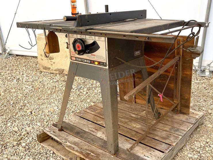 craftsman-10"-table-saw-on-stand-image-3