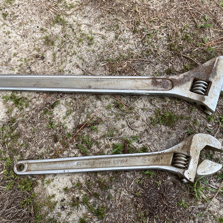 #83 • #159 • 2 Large Crescent Wrenches