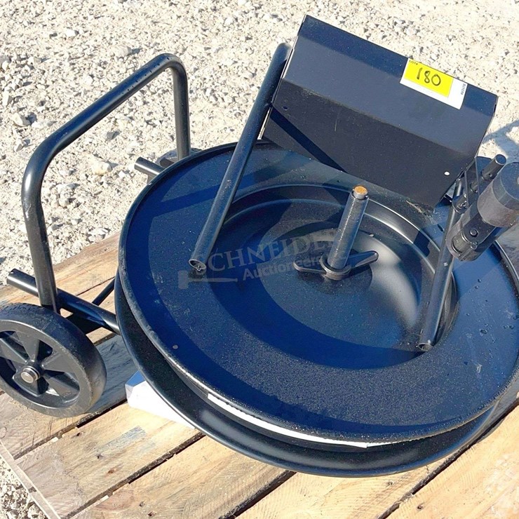 Unused banding cart w/ accessories