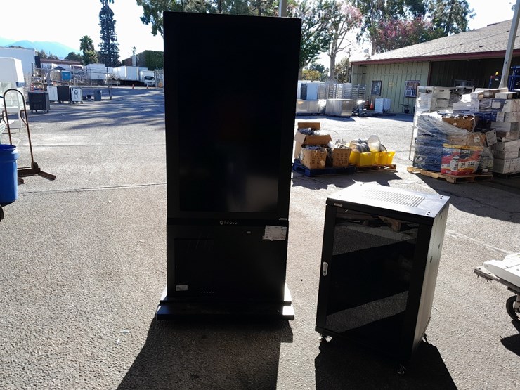 lot#--ag-nevovo-display-screen-&-omnimount-design-cabinet-image-1