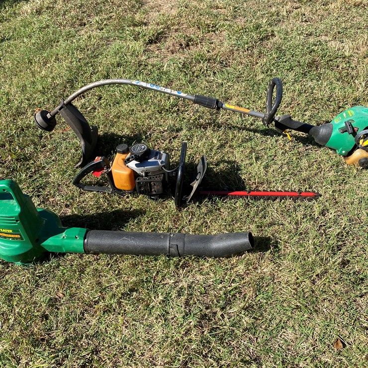 #97 • #211 • Weedeater Corded Electric Leaf Blower; Craftsman Gas Hedge Trimmer; Weedeater Edger