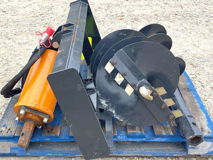unused-wolverine-skid-steer-auger-w/-2-augers-image-4