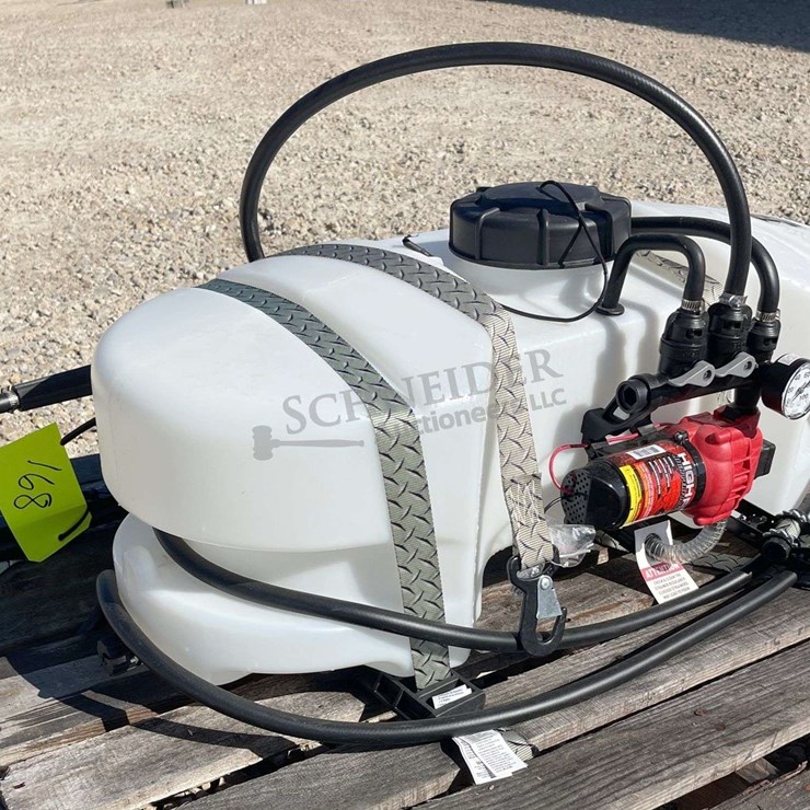 Polaris 15 gallon electric sprayer, from the estate of Dr. Ken Buchmann
