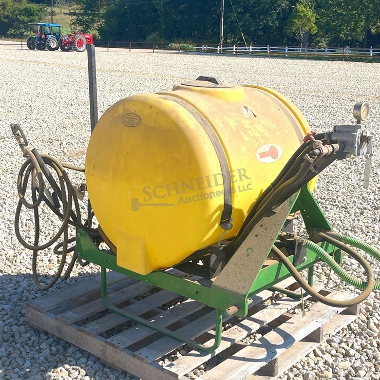 Cimarron 110 gallon 3-pt. sprayer, from the estate of Dr. Ken Buchmann