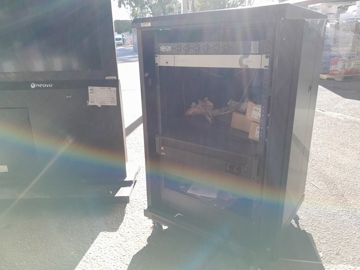 lot#--ag-nevovo-display-screen-&-omnimount-design-cabinet-image-7