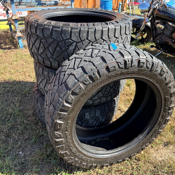 #99 • #237 • (4) Nitto Ridge Grappler Tires - LT295/55/R22