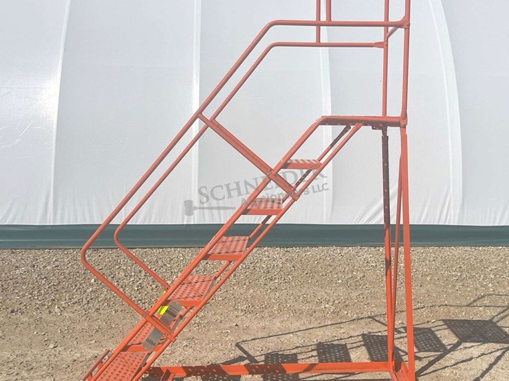 louisville-67"-rolling-steel-utility-stairs-image-2