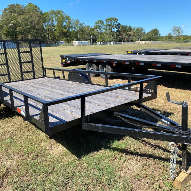 #32 • #121 • NGT 15 foot utility trailer with gate