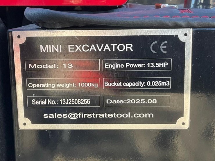 #1206-•-unused-future-ft13-mini-excavator-image-5