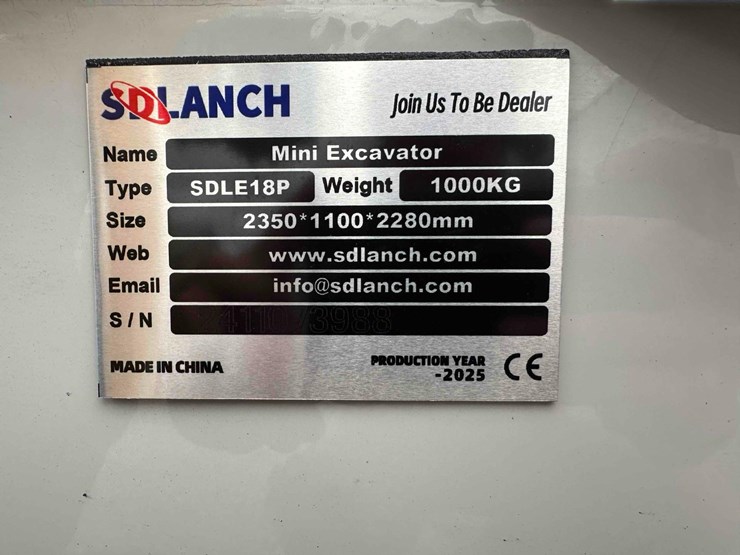 unused-sdle18p-mini-excavator-image-15