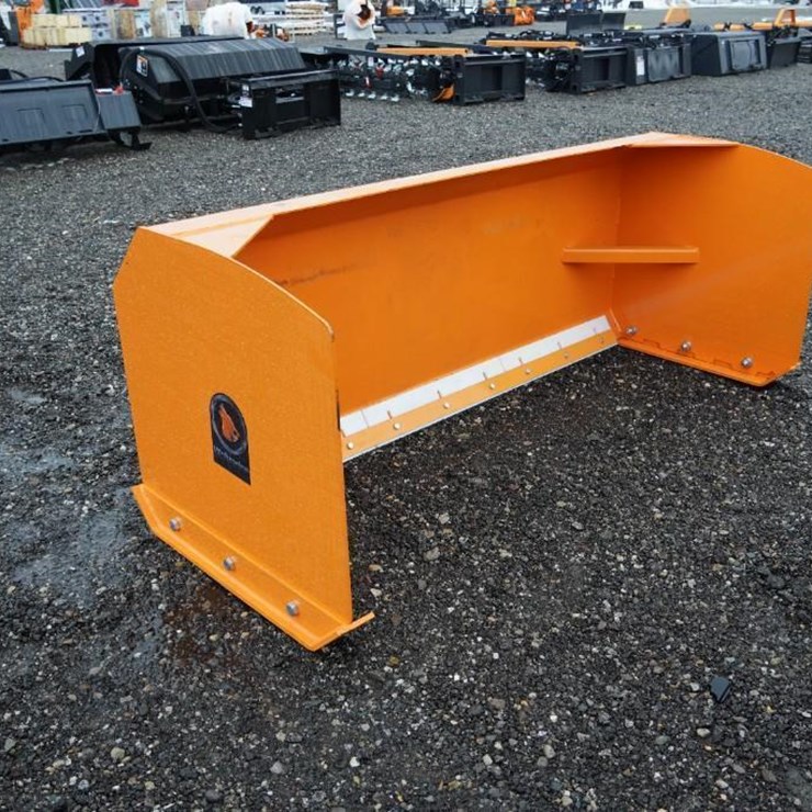 #1395 • New Wolverine Skid Steer Snow Pusher