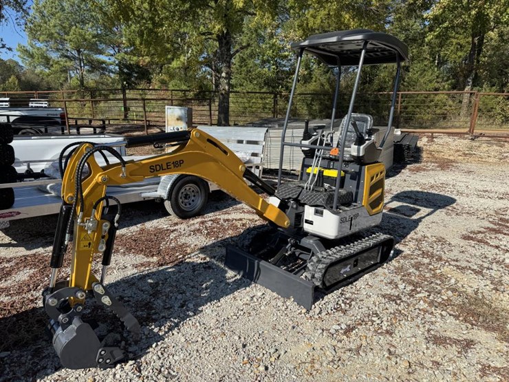 #4712-•-sdle-18-p-mini-excavator-image-1