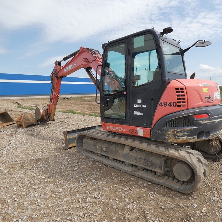 2018 KUBOTA KX080