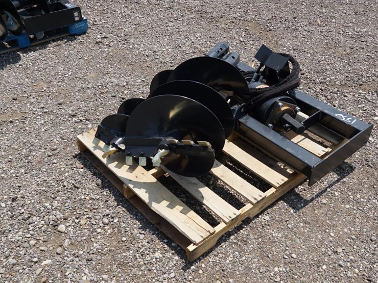 #1364-•-new!-wolverine-skid-steer-auger-drive-and-bit-attachment-image-4