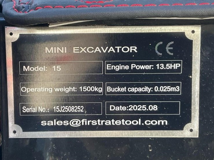 #1202-•-unused-future-ft15-mini-excavator-image-5