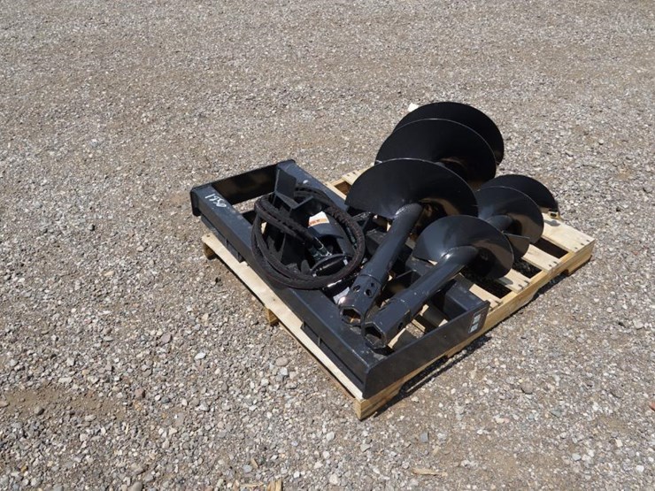 #1366-•-new!-wolverine-skid-steer-auger-drive-and-bit-attachment-image-2