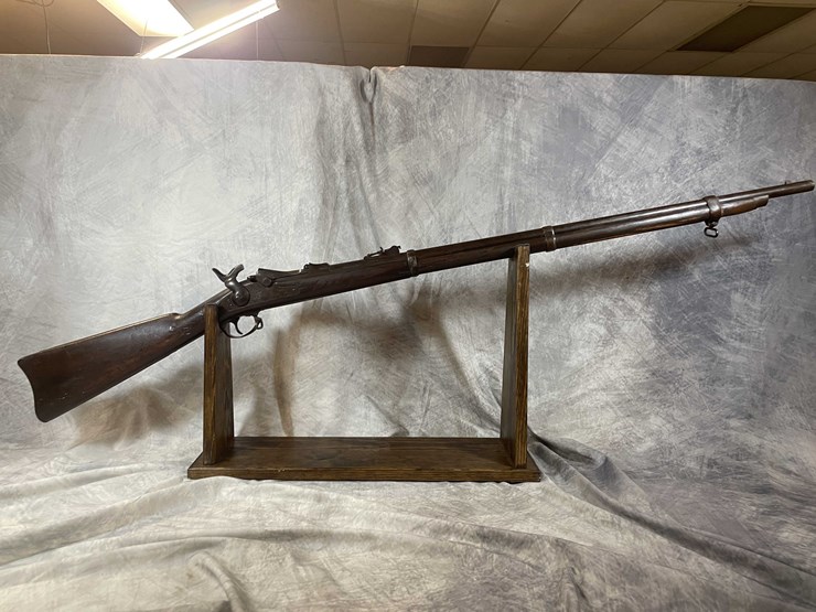 #2093-•-springfield-rolling-block-45-70-govt-single-shot-rifle,-sn:-nsn-image-1