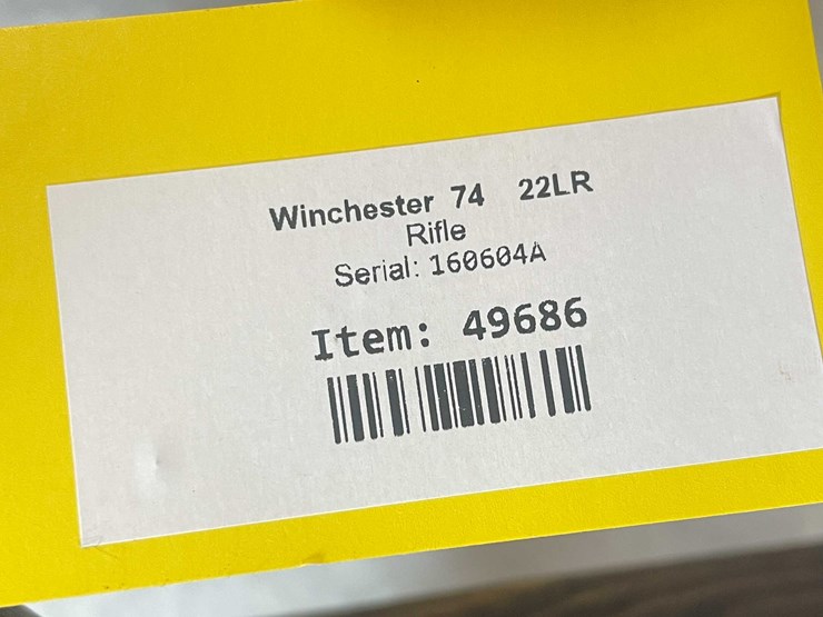 #2075-•-winchester-model-74-22-lr-semi-auto-rifle,-sn:-160604a-image-24