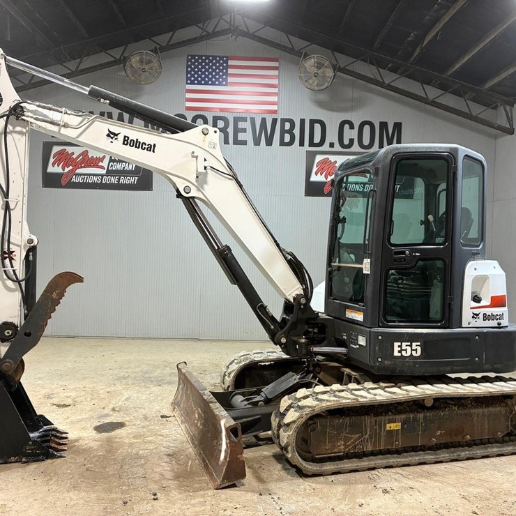 2018 BOBCAT E55