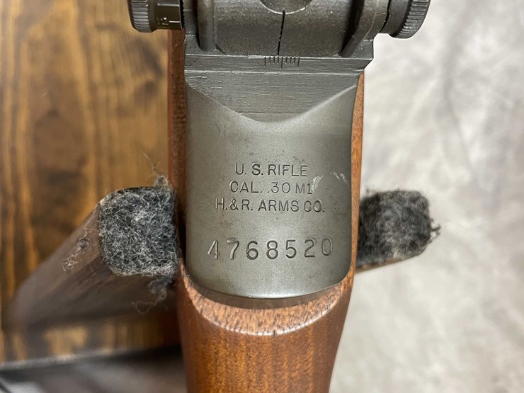 #2076-•-h-&-r-m1-garand-30-06-sprg-semi-auto-rifle,-sn:-4768520-image-16