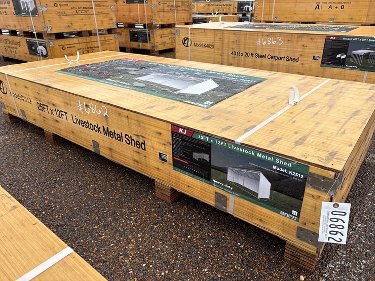#6862-•-25ft-x-12ft-livestock-metal-shed-(new)-image-1